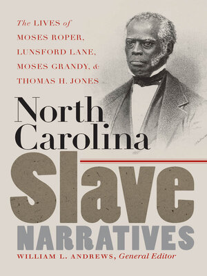 cover image of North Carolina Slave Narratives